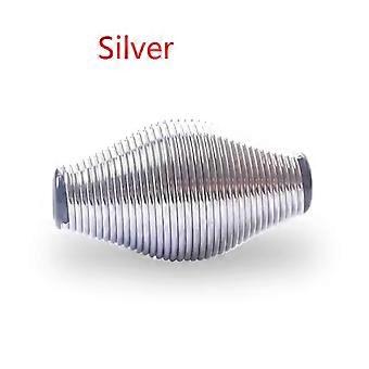 Funny Anti-Stress Ball with Metal Spring Hand Grip Strength Enhancer Fitness Finger Exercise Toy for Anxiety Relief