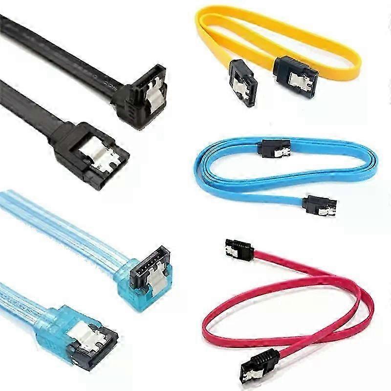 New 40/50cm Sata30 Solid State Hard Disk Serial Data Cable 6Gb/s Multi-Spec Flexible Sata Hard Disk Fast Transmission Cable