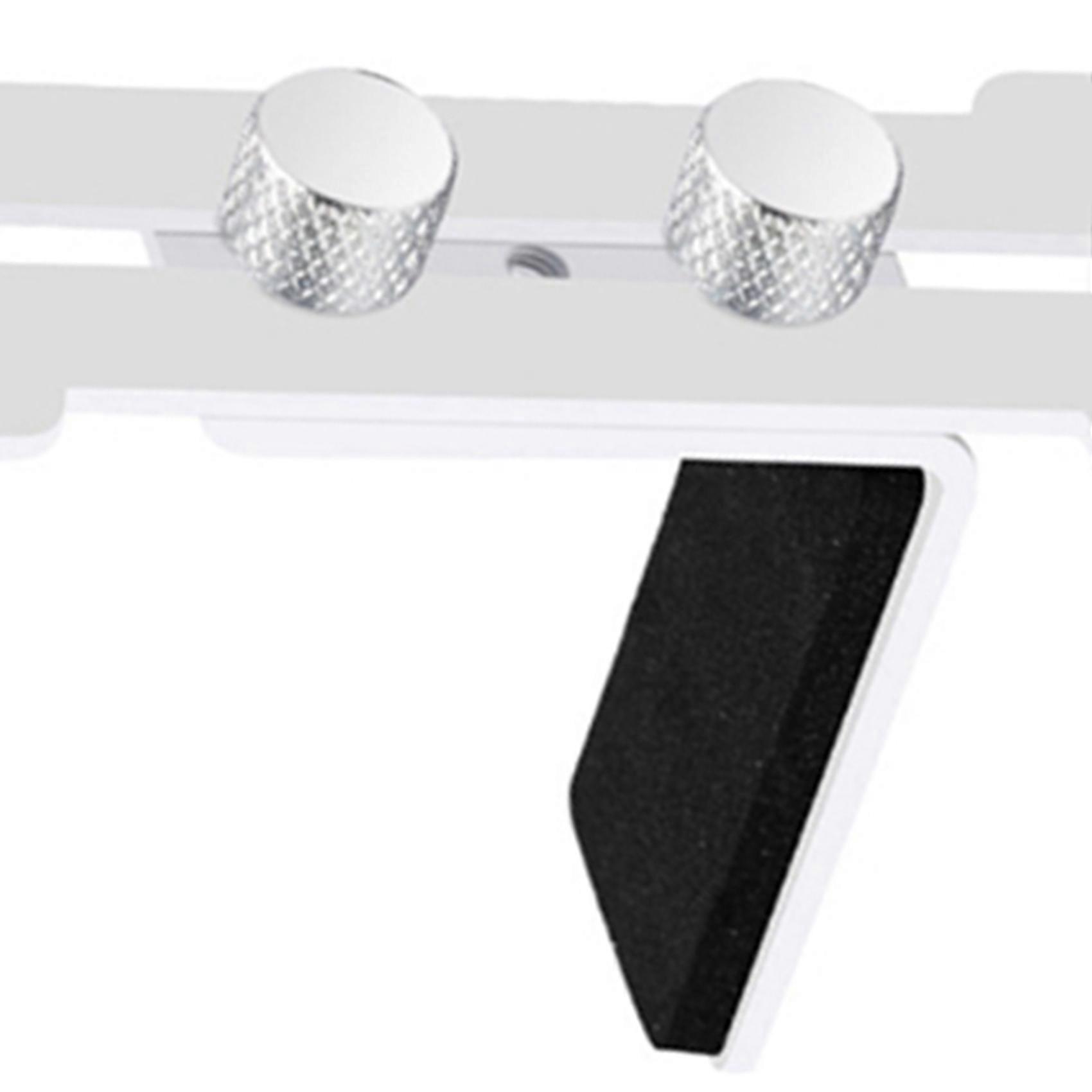 2X GPU Support Frame Adjustable GPU Brace Prevent Sagging Video Card Support Bracket for Chassis 12cm Fan Position White