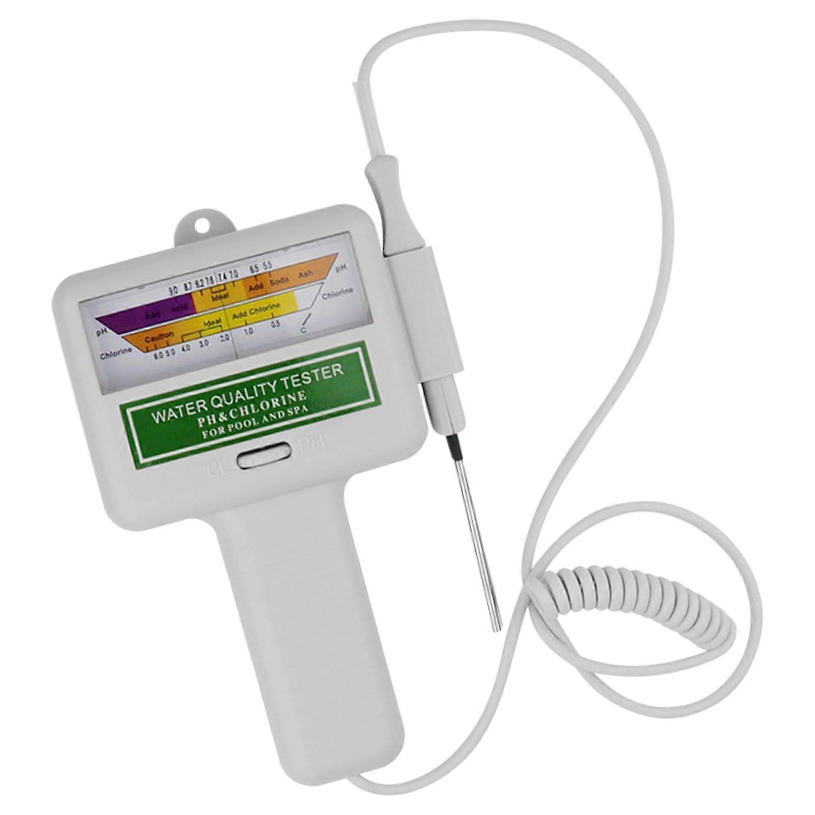 Chlorine Tester Digital Pool Water Tester with Accurate Quality Testing and Extendable Probes