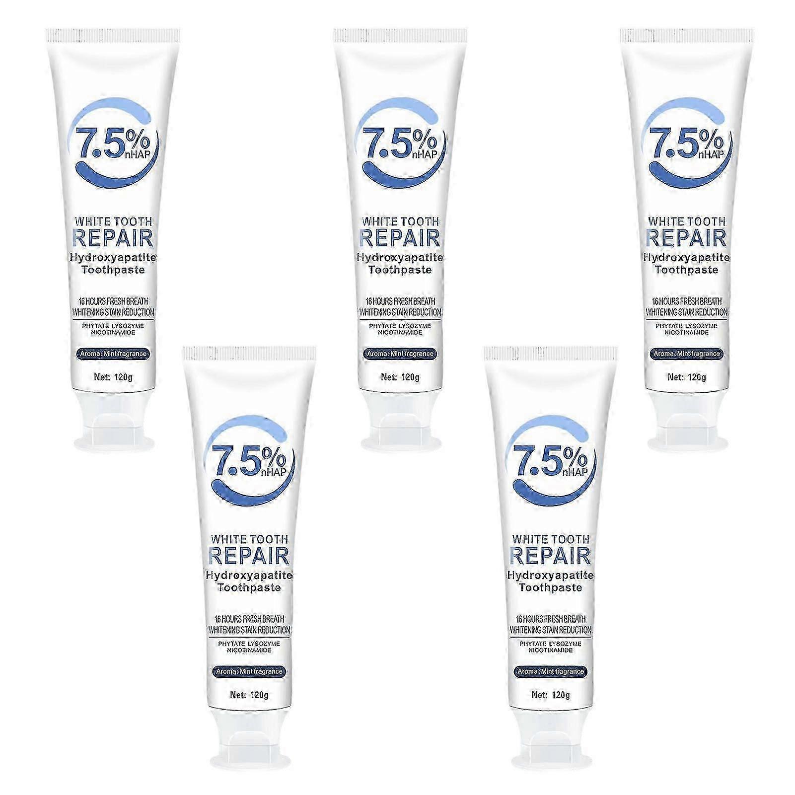 Hydroxyapatite Toothpaste, Hydroxyapatite Toothpaste 7.5, Toothpaste Hydroxyapatite 5pcs 2025