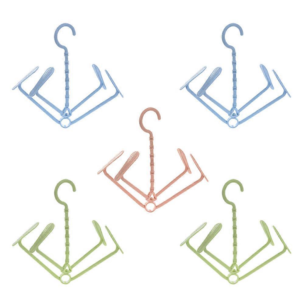 Shoes Dryer Rack Plastic Folding Drying Organizer 5Pcs