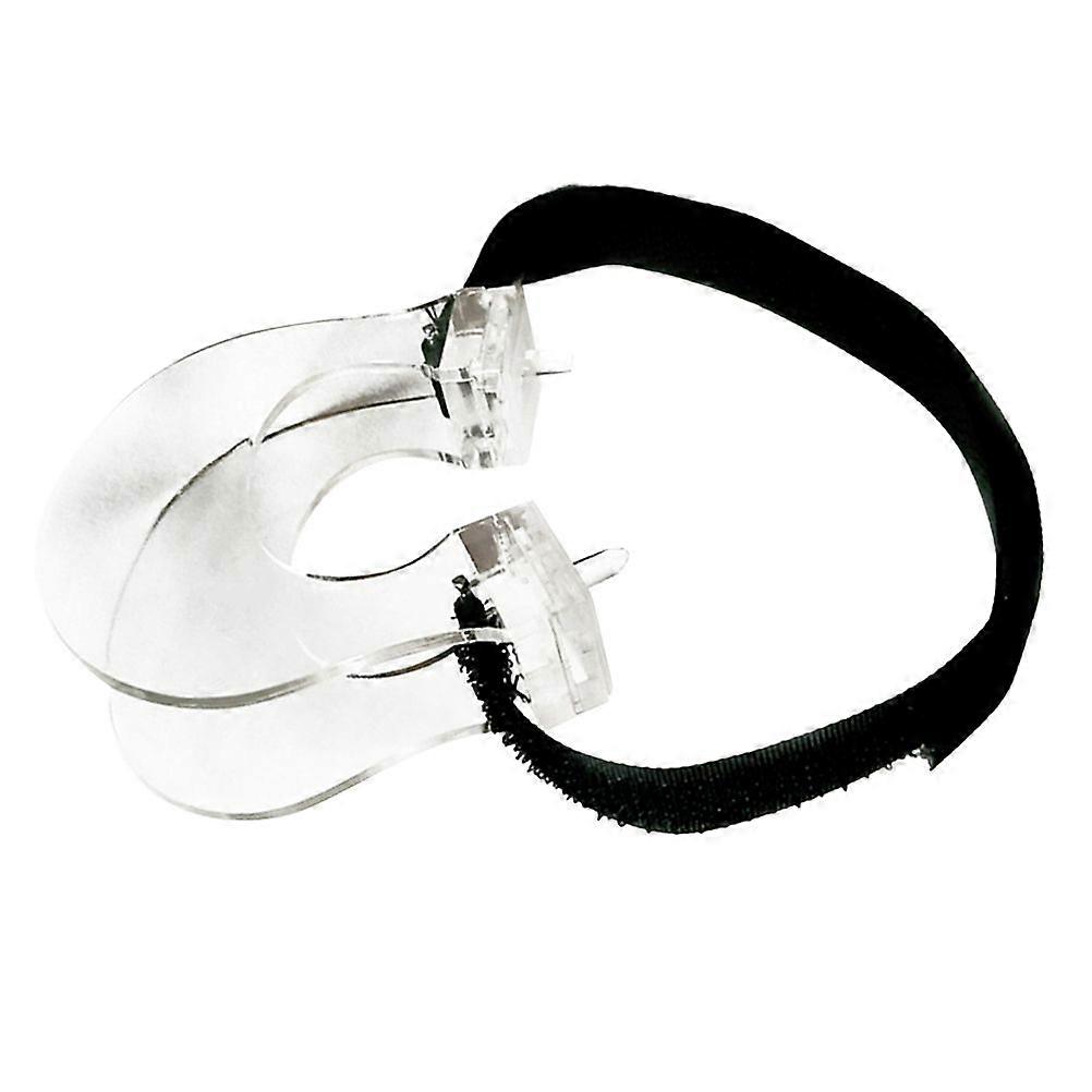 4/4 Violin Bow Corrector Tool Guide Straighten Collimator for Beginner Training Practice Musical Instruments Accessories (Transparent)