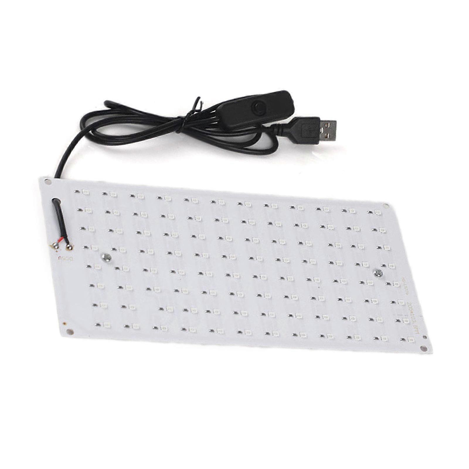 Curing Lamp Film Board with Magnetic Attachment 395nm 5V Light Source Board Replacement Light Source Panel Enduring Multicolor