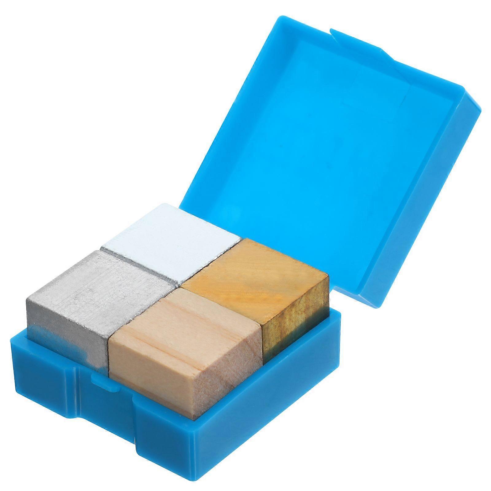 4pcs Density Blocks Pieces For Teaching Hobbies Collection Gift Display Decor