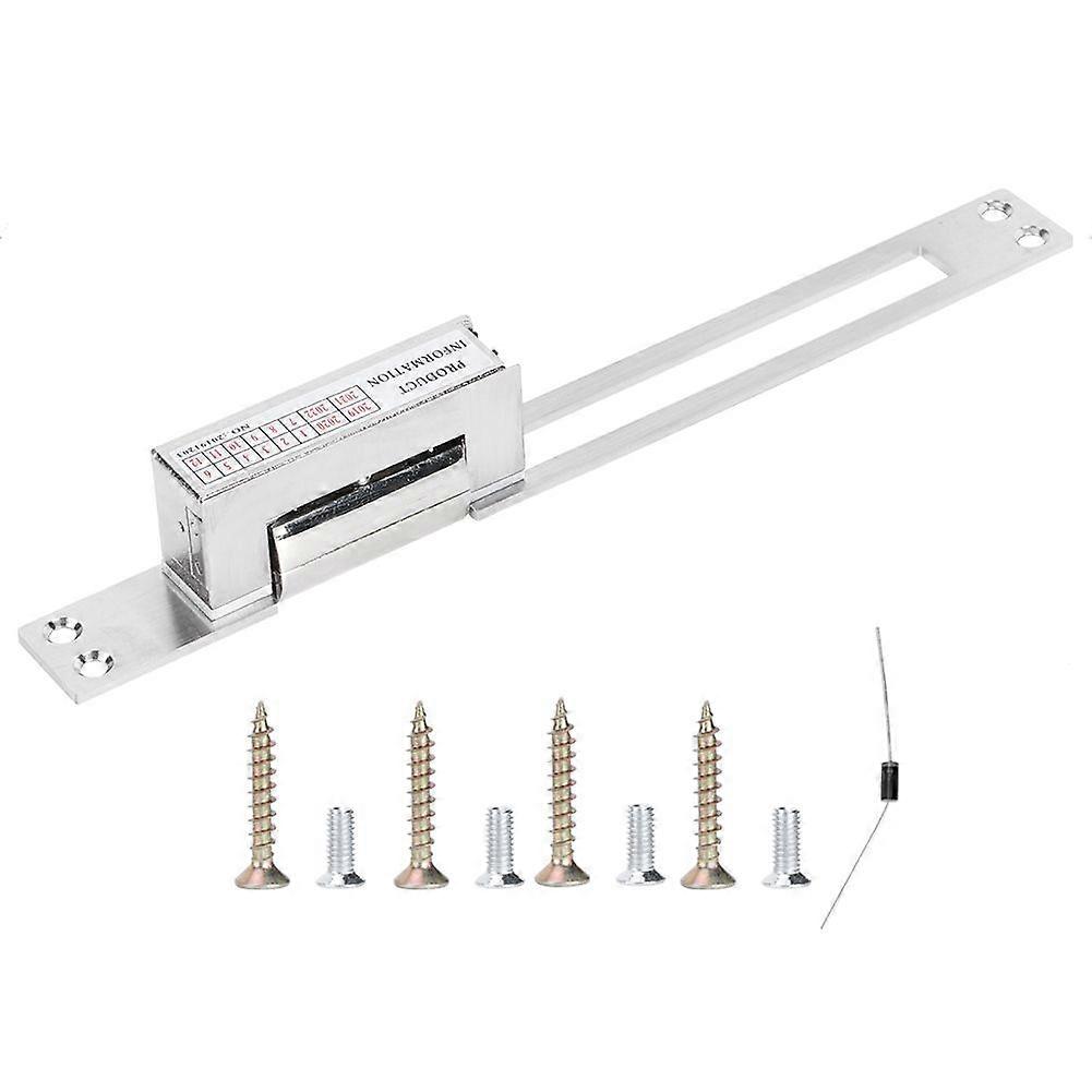 12V DC Stainless Steel Electric Cathode Lock for Door Access, Home Security Tools