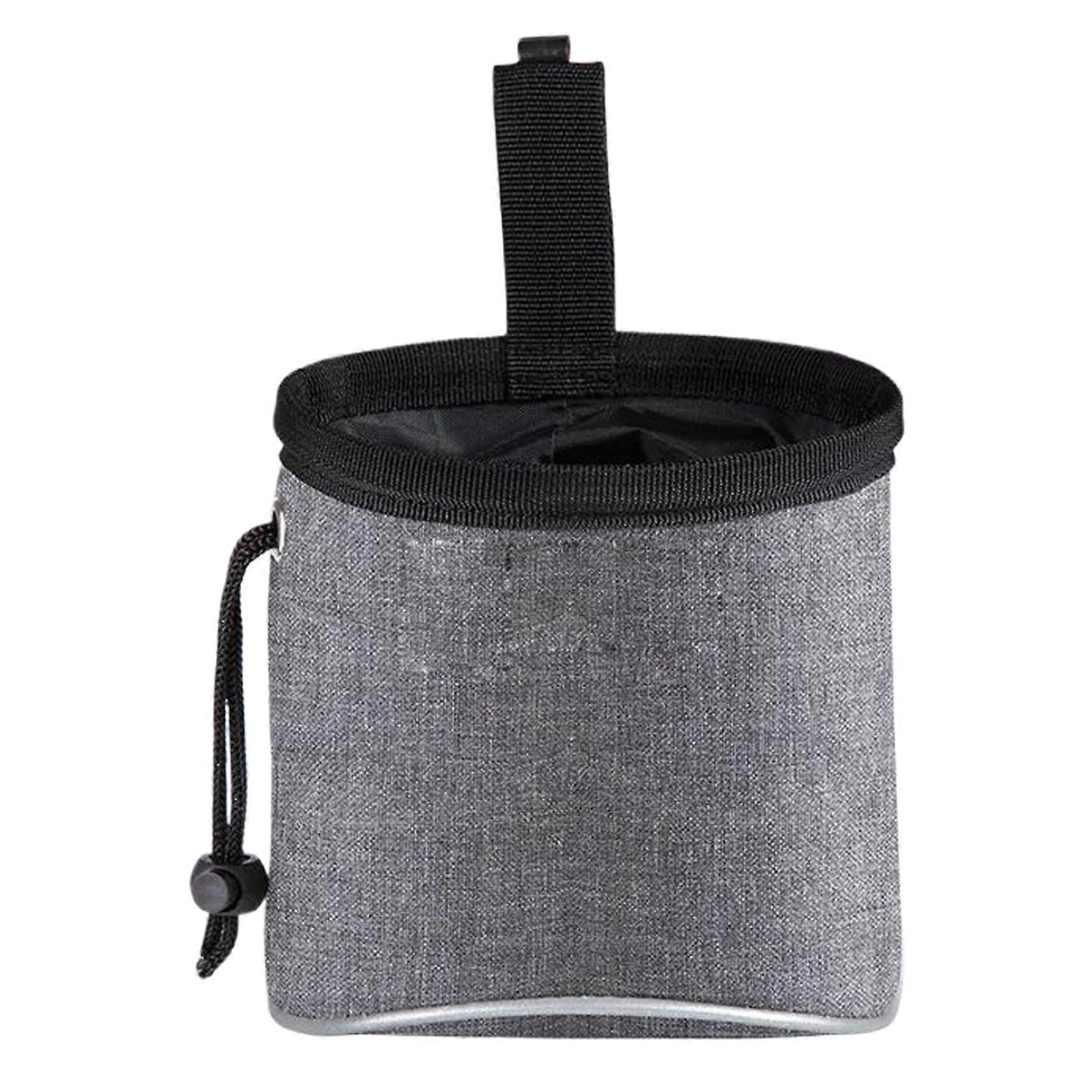 Waterproof Dog  Pouch with Adjustable Drawstring, Belt and Reflective Strips for Training