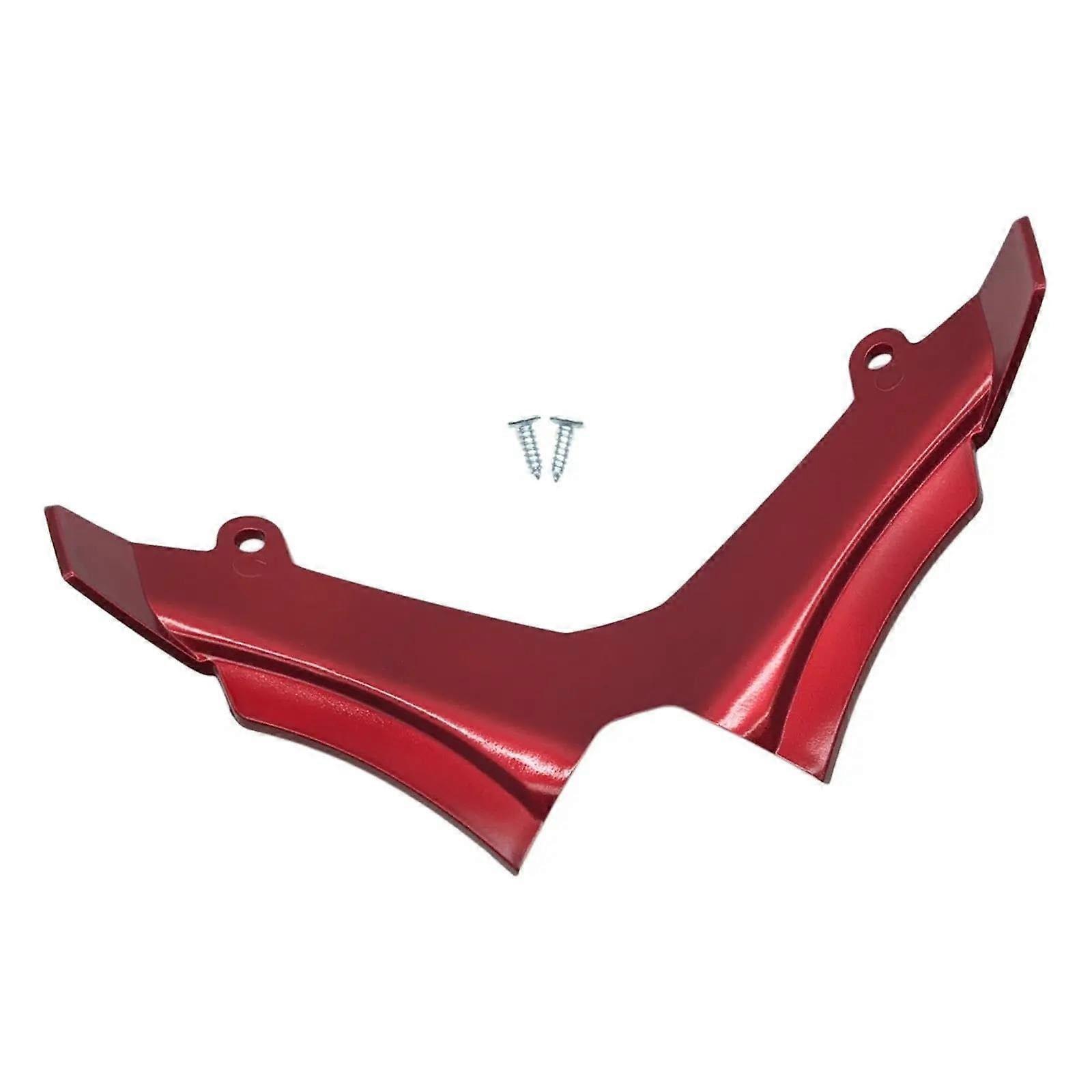 Motorcycle Front Spoiler with Wing Deflector for S1000RR 20152018, Enhanced Downforce Rosso