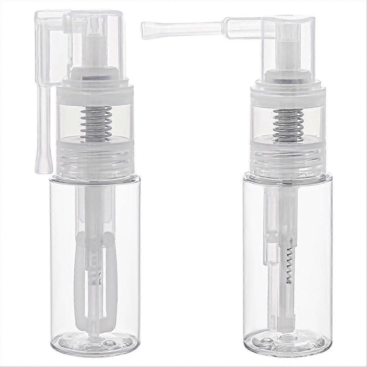 2 Pcs Glitter Duster Sprayer Transparent Craft Glitter -Bottle Empty Multi-Purpose Empty Plastic -Bottle 50ml