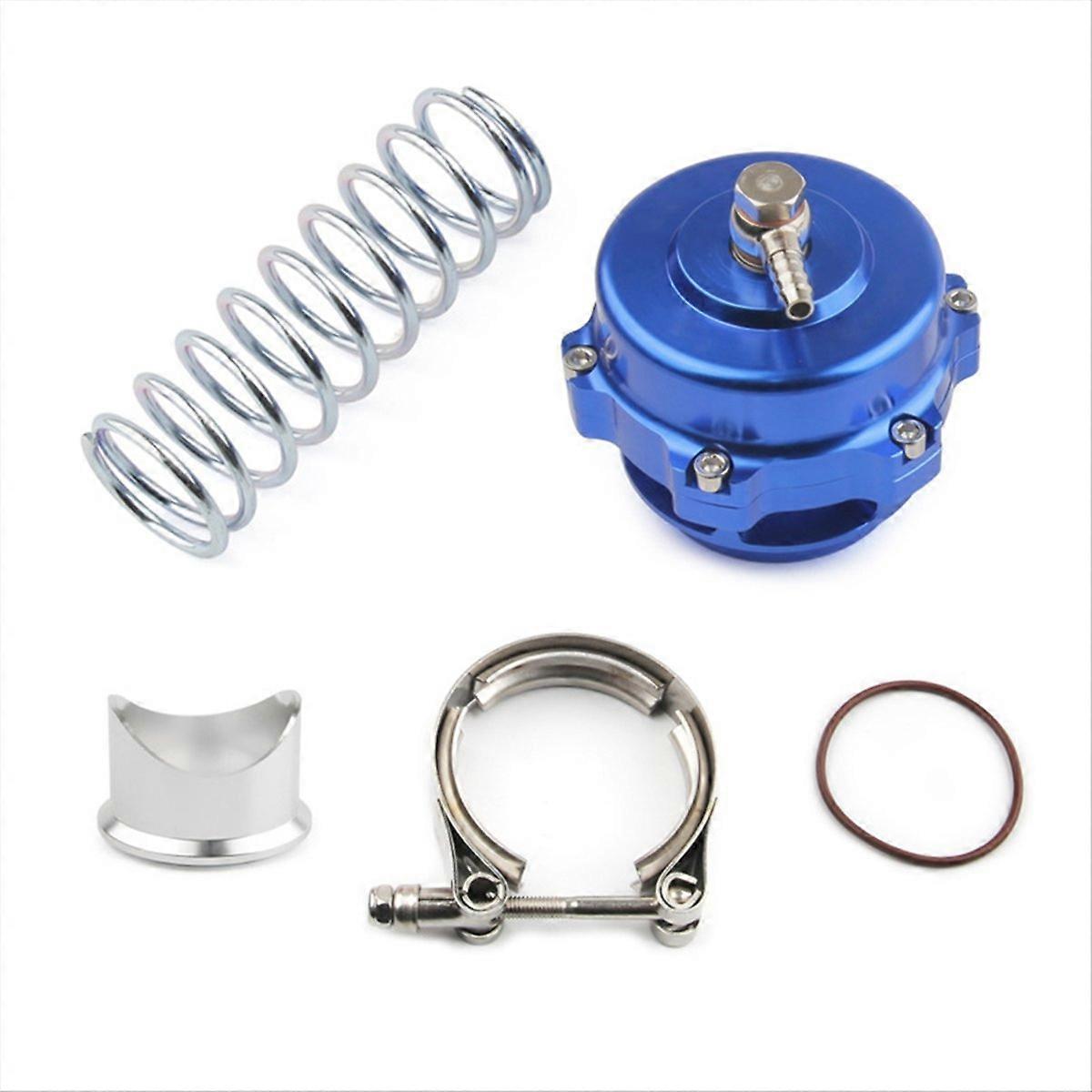 Eksosventil 50 mm Bov-turbinventil Blå