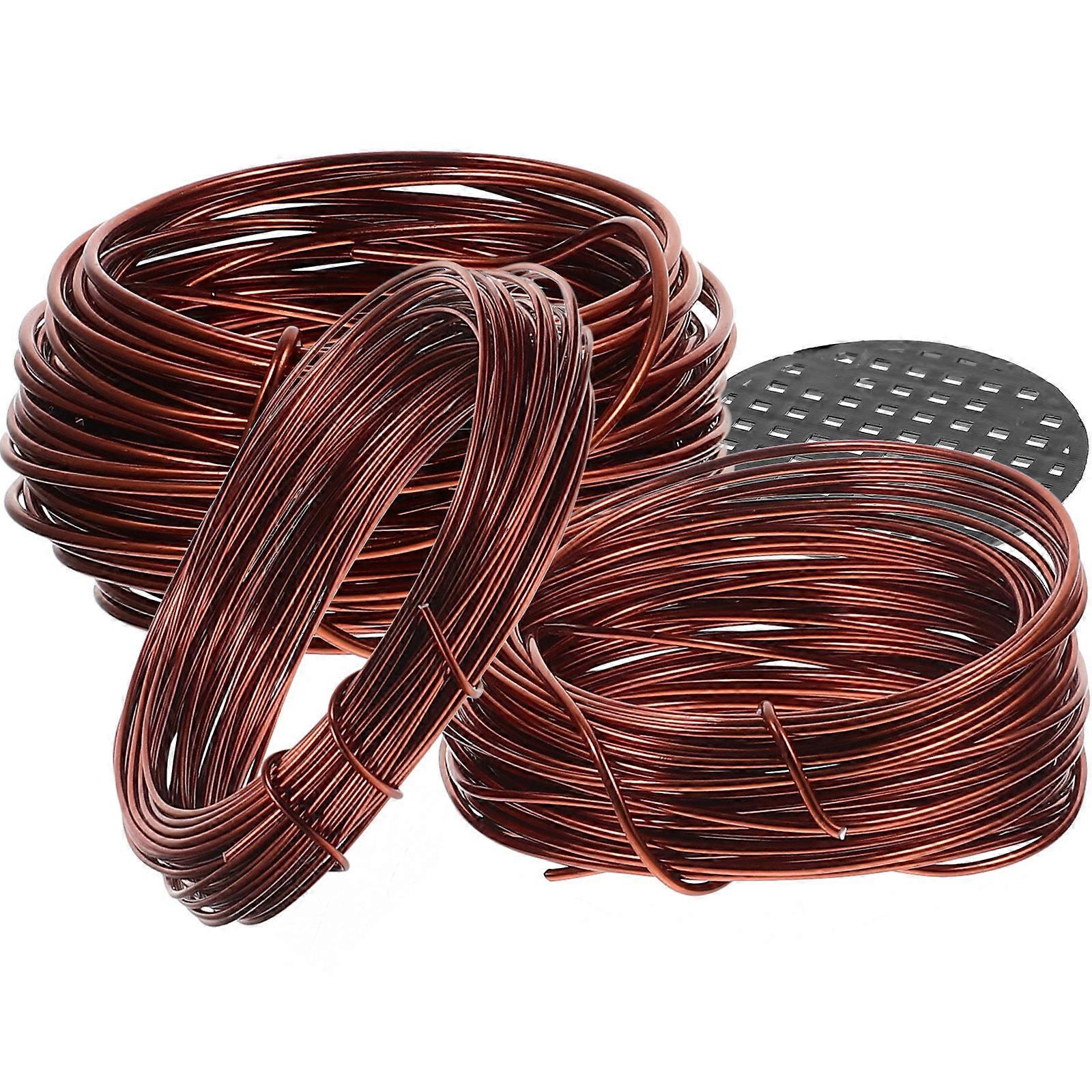 Bonsai Wire Kit for Plant Training 1Set Durable Copper Plastic Material