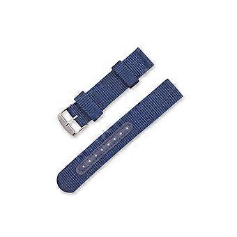 Blue Nylon Watch Strap for Watch Use 2Pcs Breathable Durable Band