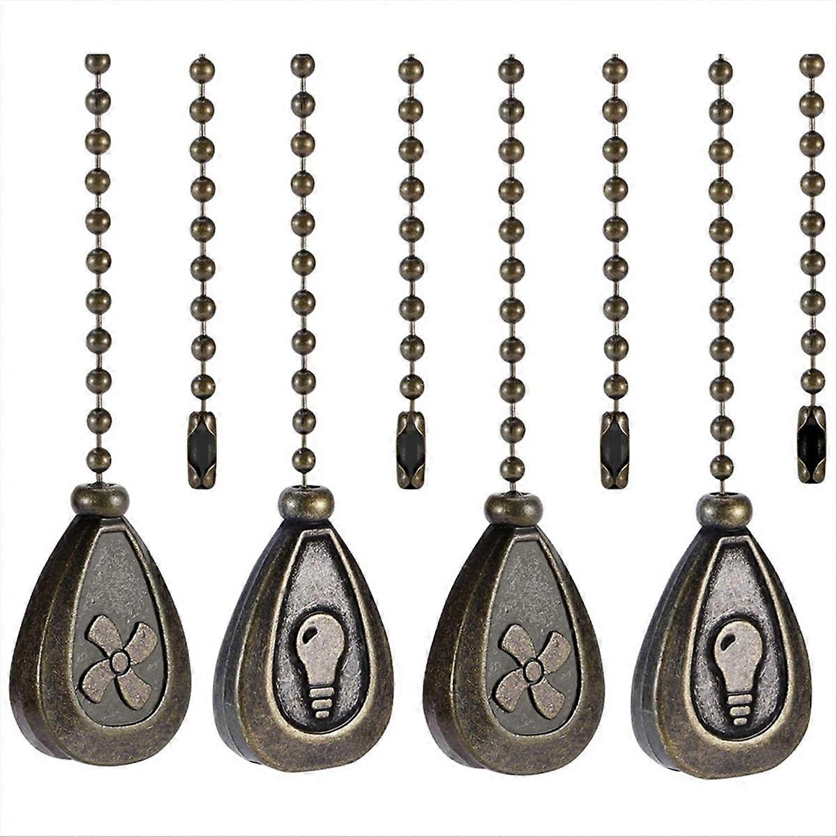 Bronzed Ceiling Fan Pull Chain Extension, for Ceiling Fans and Lights
