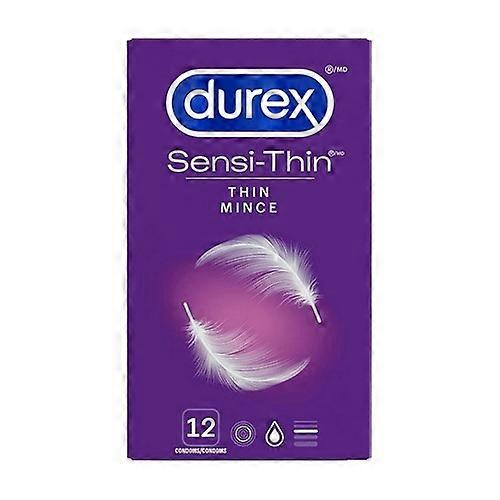Durex Condoms Super Thin Lubricated, 12 Count