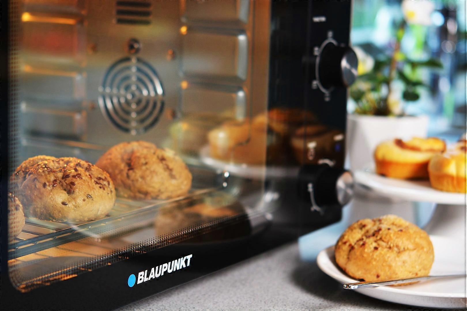 Blaupunkt Eom601 Backofen Schwarz, Edelstahl