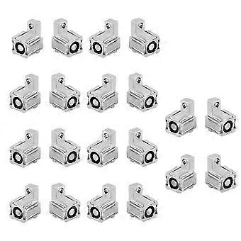 10 Pares de Travas de Substituição Fivela de Metal para / Peças de Reparo JoyCon