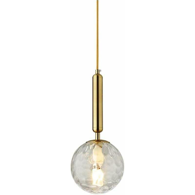 Romantic Ripple Glass Pendant Ceiling Light for Study Corridor