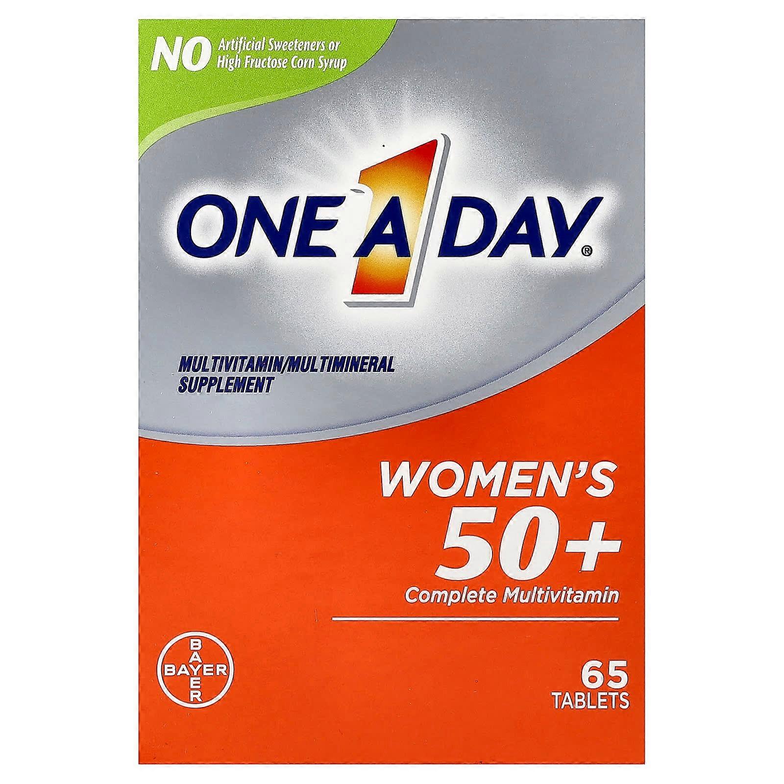 One-A-Day, Women's 50+ Complete Multivitamin, 65 Tablets