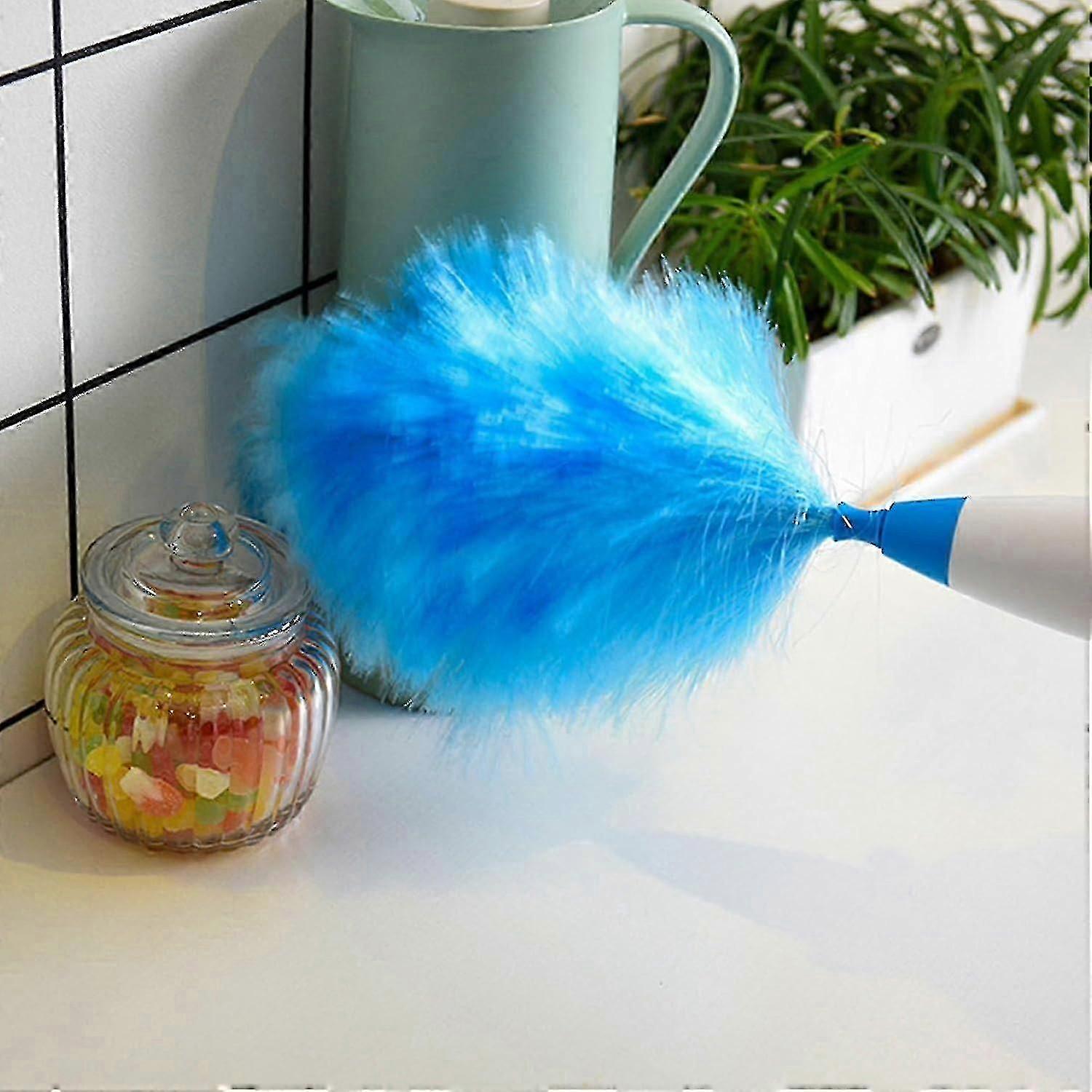 New Electric Adjustable Spin Dust Cleaner Brush Cleaning Tool