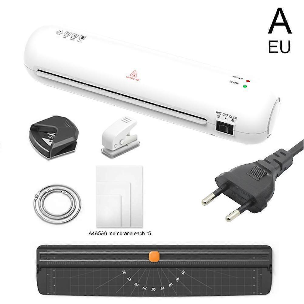 Shuou SL280 Mini A4 Photo Laminator, Home Use Document Film Laminating Machine, Hot Cold Lamination Plastic Sealing Machine for Photos Files