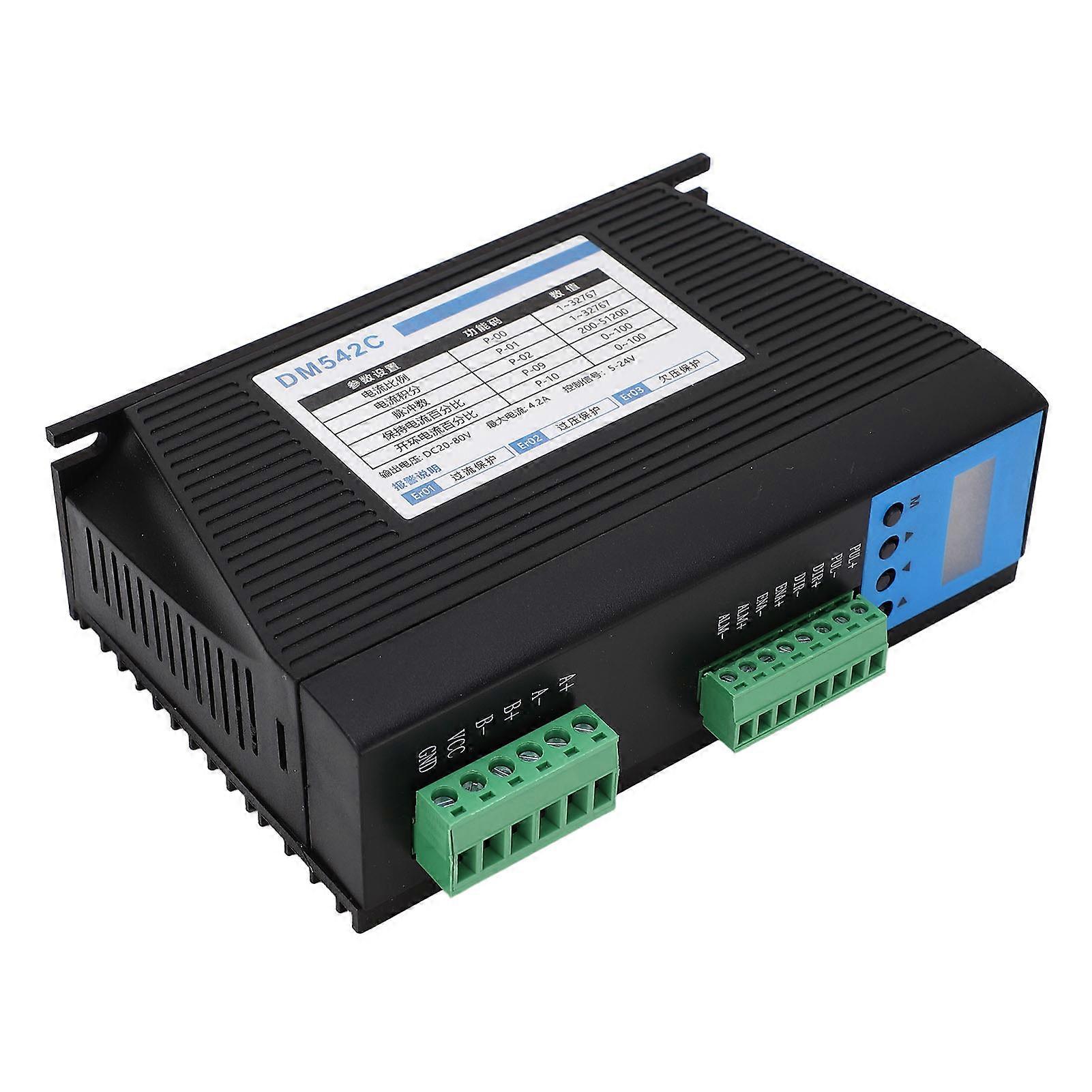 Digital Display 57 86 Stepper Motor Driver Smoothing Filter Function Stepper Motor Controller 18‑80VDC
