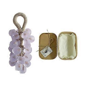 Limited time!!Amz Lavender Gemstone Grape Soap Gift Box (Bagged) Body Skin Cleansing, Moisturizing And Smooth Skin Floral Soap