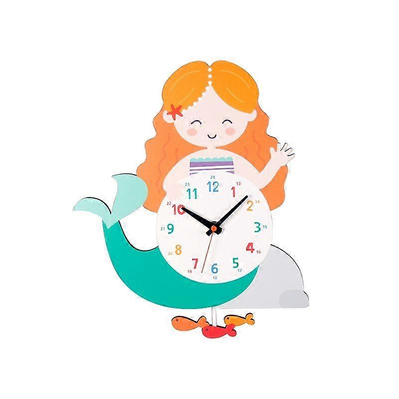 Cartoon-Wanduhr