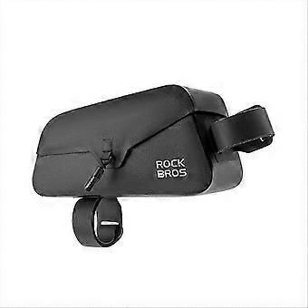 Cykel Top Tube Bag Magnetisk sug Cykelväska Vattentät bärbar främre ram Pack Stor kapacitet