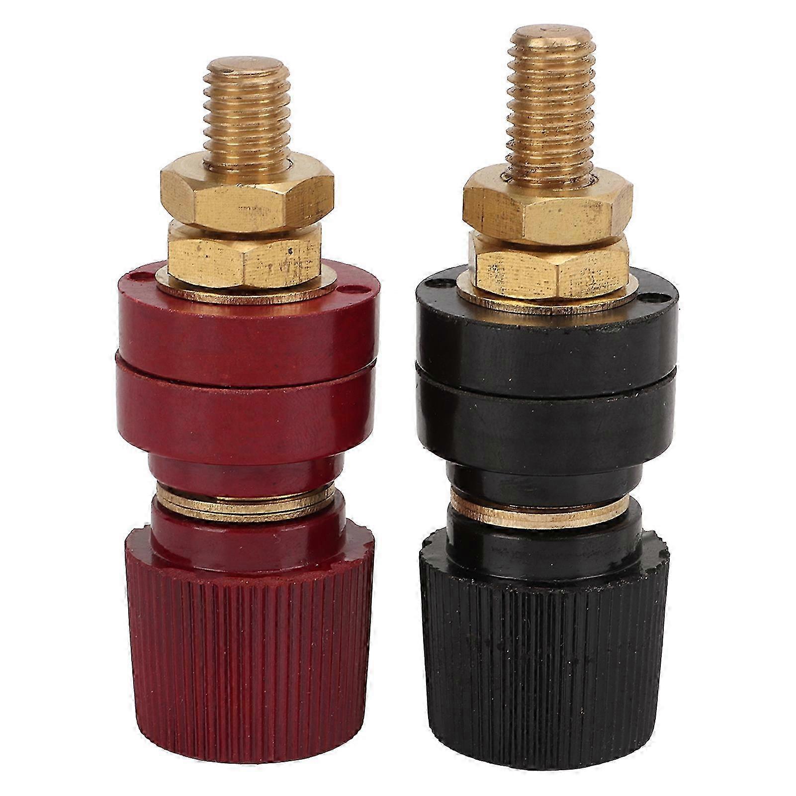 Speaker Binding Post M10x60mm Pure Copper Banana Plug Socket compatible withElectronic Test Accessories 220?380V