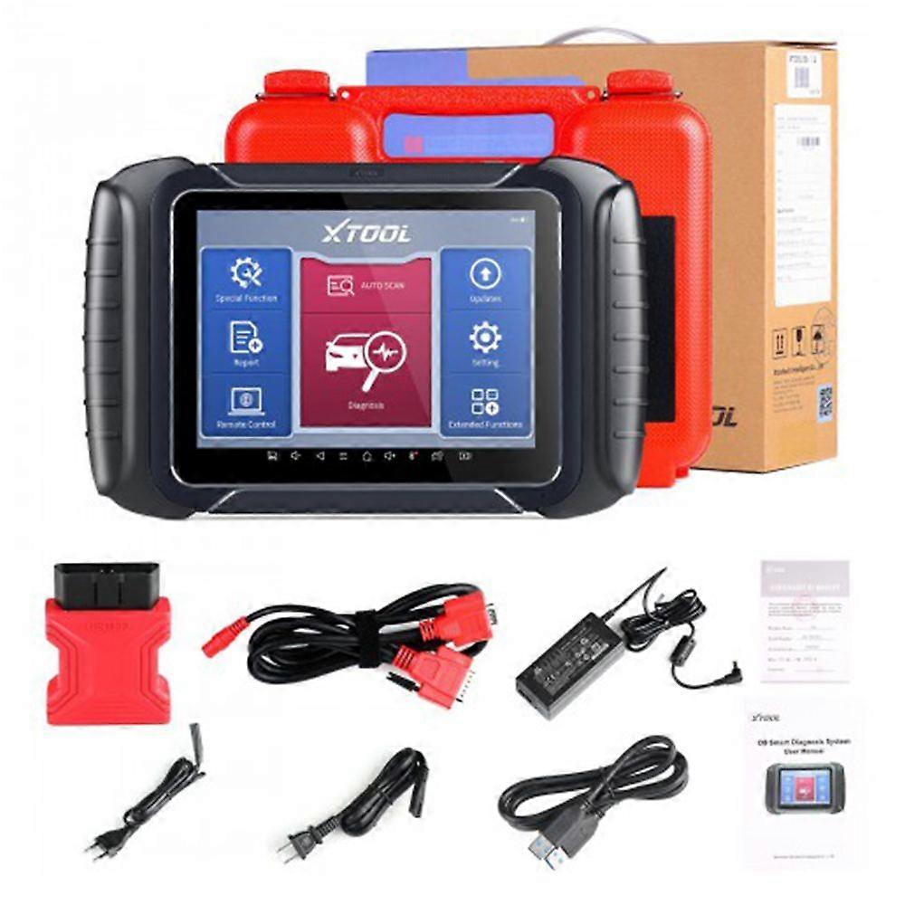 Oe Full System Car Diagnostic Tool Xtool D8 Bt Active Test Ecu Coding Scanner Connection Obd2/eobd Key Programmer Support Can Fd