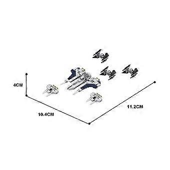 Moc Manda3 Flåte og avskjærere Byggeklosser Fang Fighters Space Wars Murstein Tie Bombers DIY Modell Leker Gave til barn Voksen