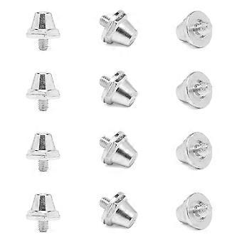 12er-Pack langlebige Stollen für Fußballschuhe - Größen 11 mm, 13 mm, 15 mm, passend für 5 mm Gewindeschuhe