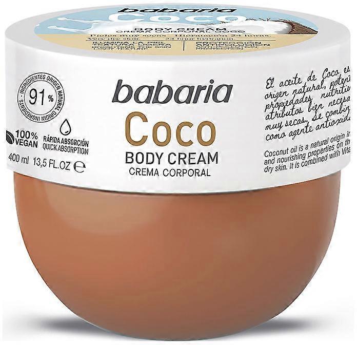 Kropscreme Babaria Coco 400 ml
