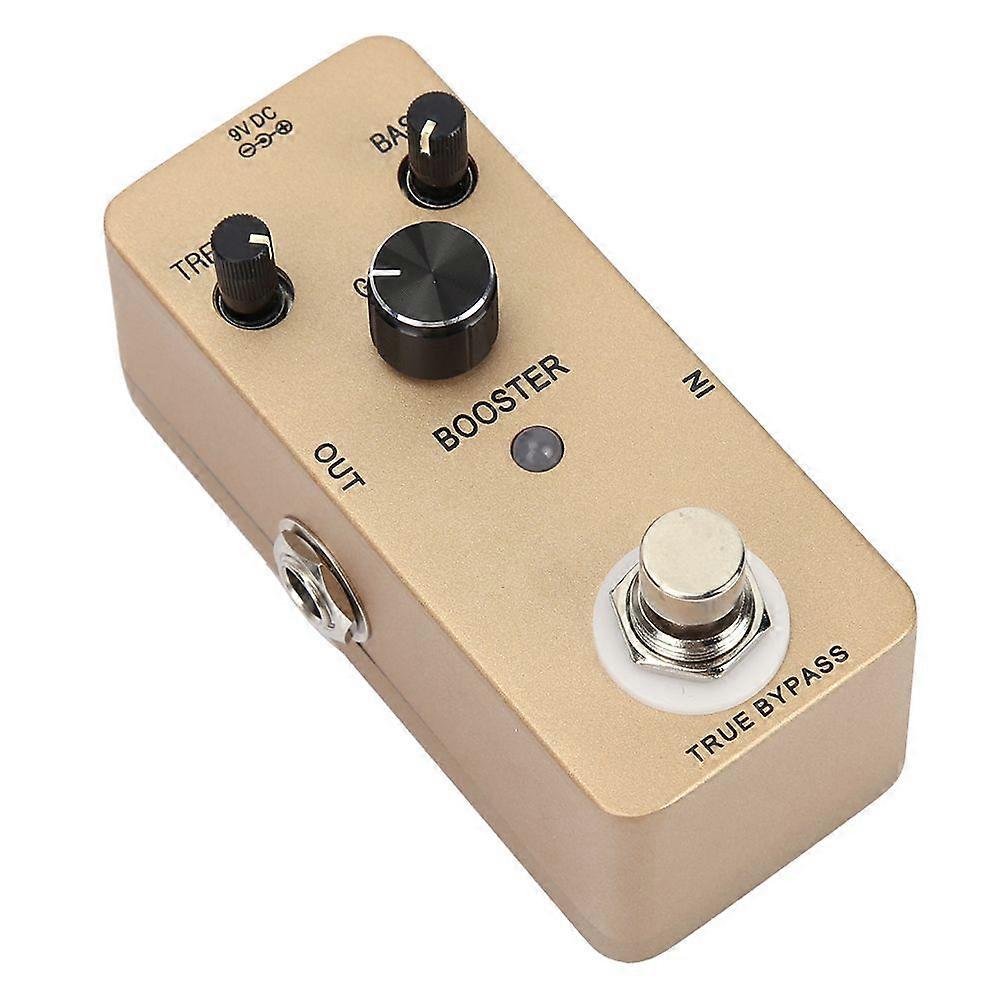 Elektrisk buffer Elektrisk gitareffekt Pedal Clean Boost True Bypass Full Metal Shell