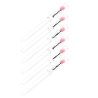 Silicone Lipstick Brush 6Pcs for Makeup Use Lip Mask Application Kit