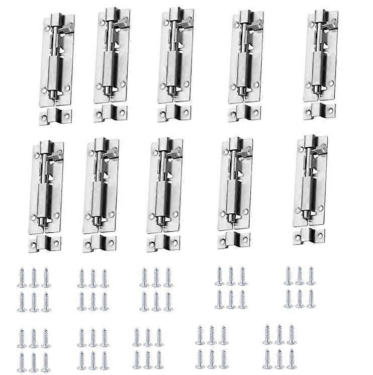 73mm Single Slide Bolts (10pcs)
