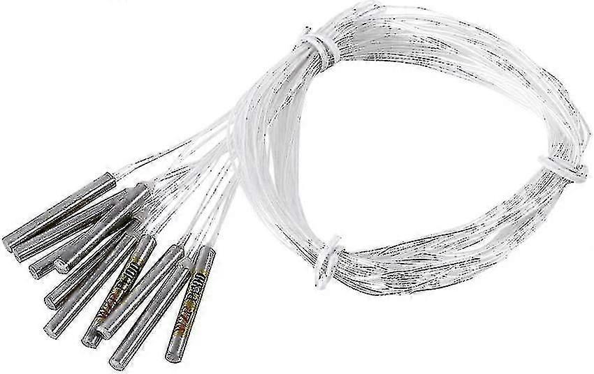 Waterproof Temperature Probe Thermometer Pt100 Sensor Probe 10pcs