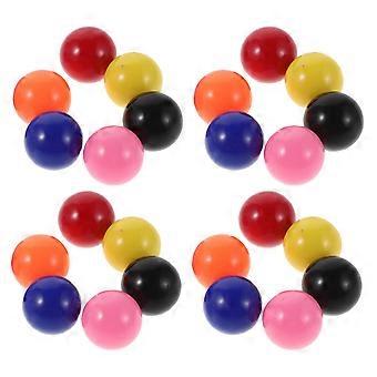 200PCS Game Marbles: Small Plastic Balls - 14mm Chinese Checker Balls - Education Family Board Table Game Accessories for Kids Math Party Favor