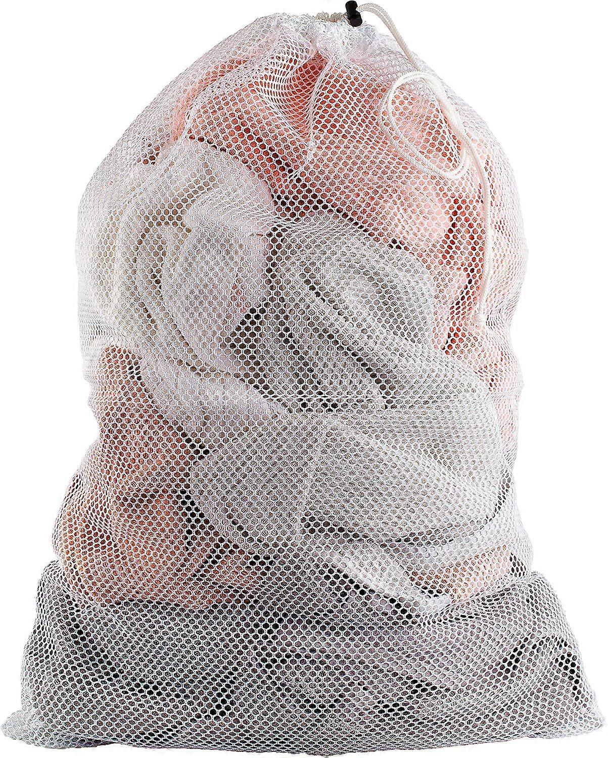 Mesh Laundry Bag - Secure Drawstring Closure, Machine Washable, Spacious Storage, Durable