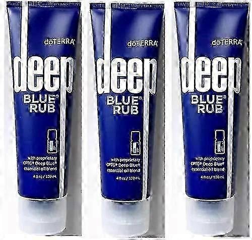 3 Stück Deep Blue Rub 120ml Körperöl