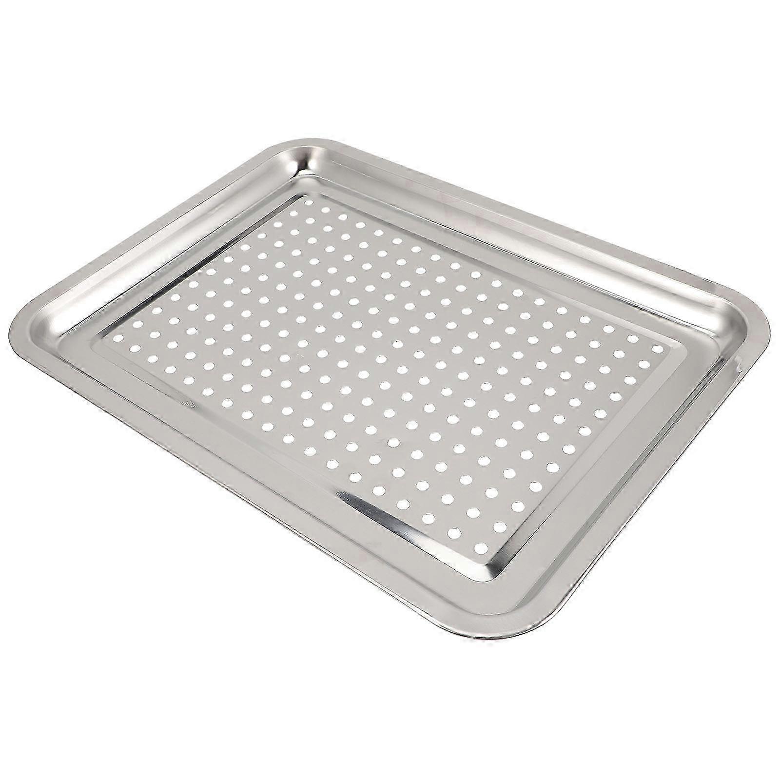 Household Draining Tray Multi-function Barbecue Pan Convenient Dumpling Storage Tray