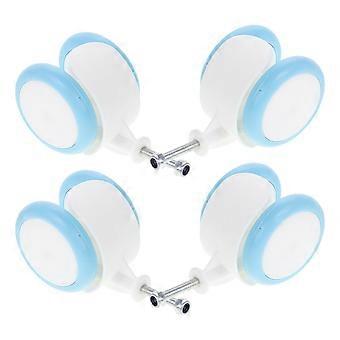 Universal Baby Cart Walker Replacement Wheels for Safe Walking 4Pcs