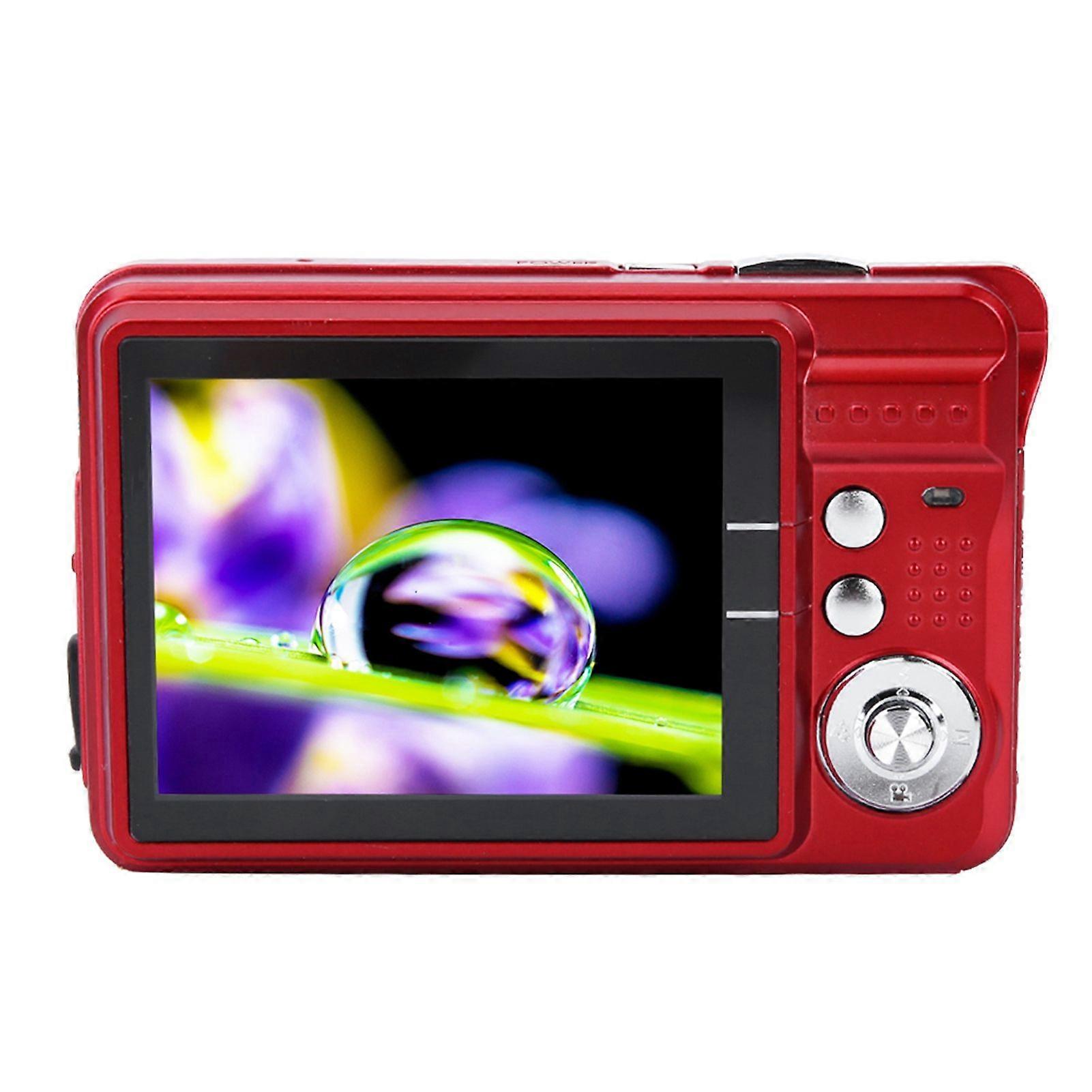 2.7 Polegadas Tela HD Crianças Brinquedo Câmera de Vídeo Digital Crianças com Bateria (vermelho)