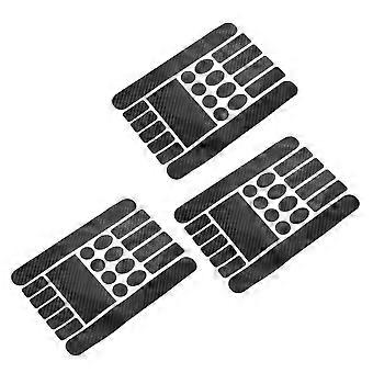 3x Bicycle Front compatible withk Frame Protector Bike Chain Stay Protection Cycling compatible withk Wrap Guard Pad Mounta