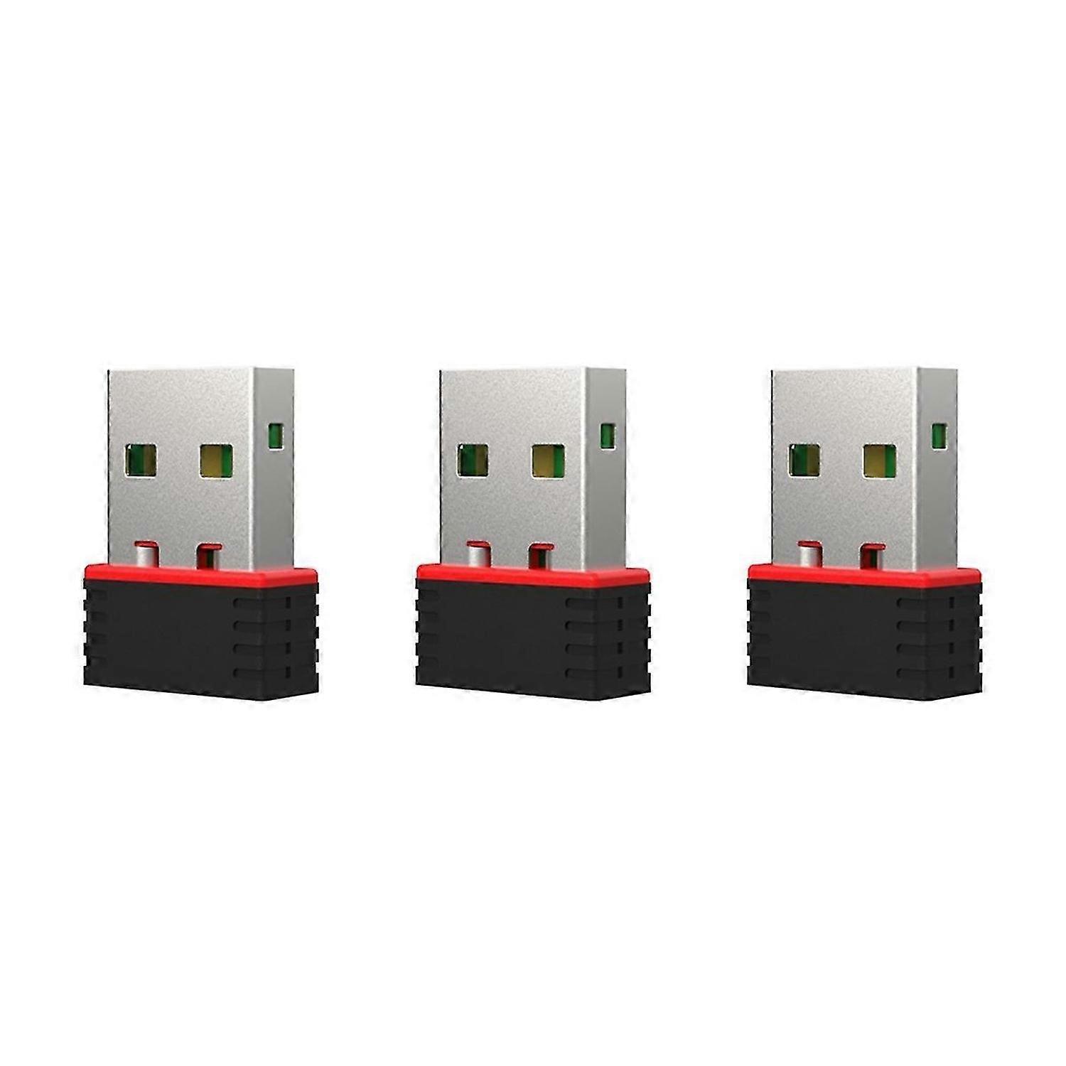 LB-LINK 3PCS Mini USB Wifi Adapter for Laptops Portable Wireless