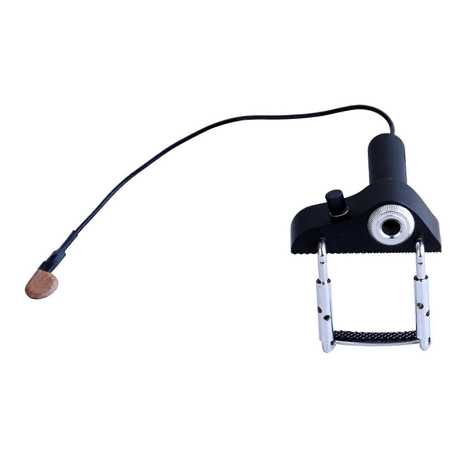 Violin Pickup with Volume Control Adjustable Violin Pickup Compact Instrument