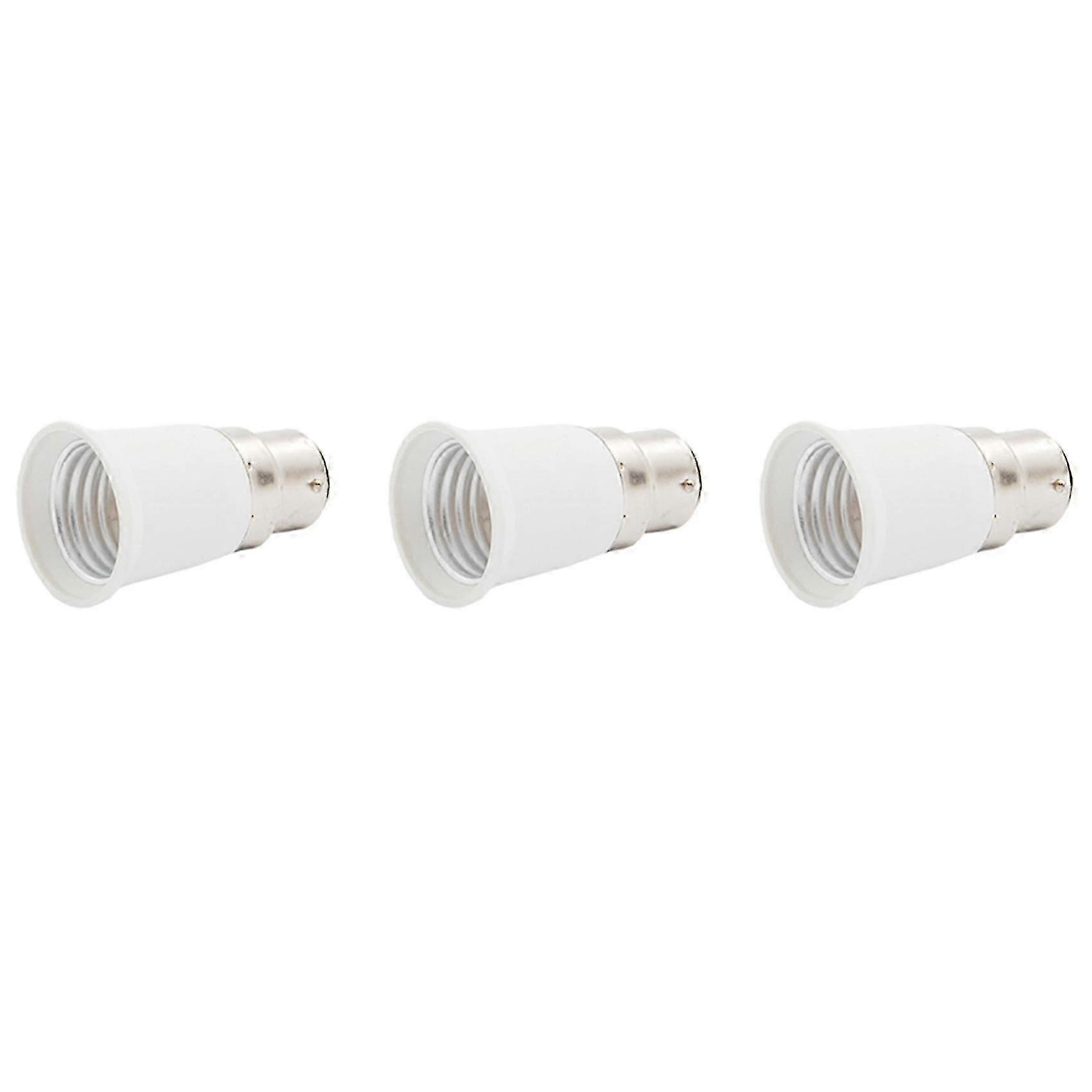 Lamp Bulb Socket Adapter Converter B22 to E27 Light Bulb Socket Adaptor 3 Pack