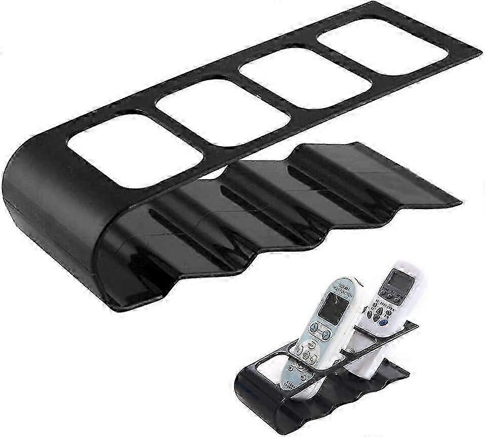 Remote Control Storage Rack 4 Compartment Desktop Organizer Compatible with TV