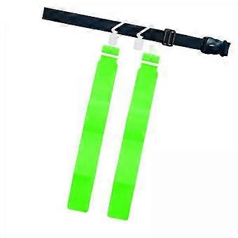 3xRugby Tag Belt Flag Rugby Flag Football Belt Flag for Match Outdoor Training