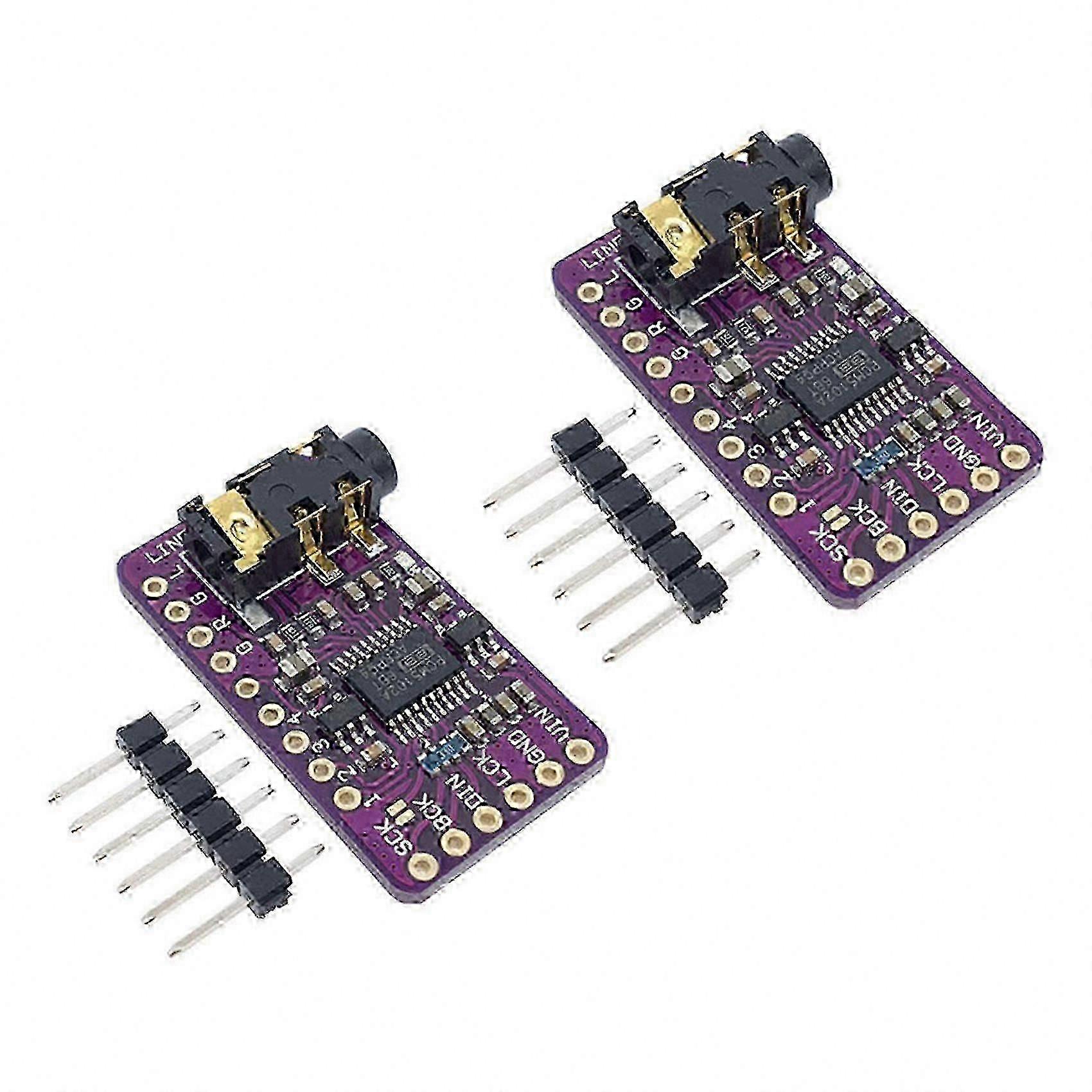 I2S Digital Audio Decoder Module with PCM5102 Chip for Stereo DAC Voice Processing